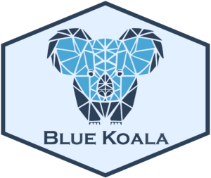 Blue Koala Logo IT